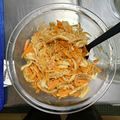 artolater's cooksnap of when they made レンジで簡単☆切り干し大根の煮物。.