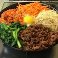 ytss's cooksnap of when they made フライパンでおこげ♡石焼き風ビビンバ.