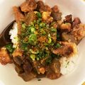 NON♡RAMU's cooksnap of when they made 圧力なしで！トロトロすじこんのぼっかけ丼.