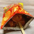 のんべぇヒロ's cooksnap of when they made ポテトチップス♪割り箸で食べて下さいね♬.