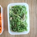 みるく茶's cooksnap of when they made 水菜とえのき茸のナムル.