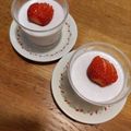 ナンキンハゼ's cooksnap of when they made レンジで簡単♥いちごミルクプリン♥.