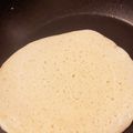 きょんちゃん's cooksnap of when they made 卵なし！牛乳なし！ふわふわのホットケーキ.
