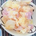 茶太郎ラッシュ･ω･'s cooksnap of when they made キャベツ茹でてさっぱり和え♪副菜/弁当に.
