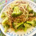 バウチャン's cooksnap of when they made ひき肉とブロッコリーのペペロン風パスタ.