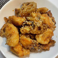 __おもち's cooksnap of when they made 揚げずに簡単♡むね肉とれんこんの甘辛揚げ.