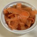 papikun's cooksnap of when they made 食欲増進！ピーラーニンジンのマリネ.