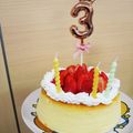 月雲。's cooksnap of when they made しっとりふわふわ＊スフレチーズケーキ.