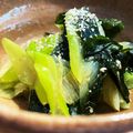 むしゃむしゃもぐもぐ's cooksnap of when they made 旨い❣❣生ワカメと長ネギのごま油炒め♡.