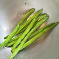 azbjbn's cooksnap of when they made 初心者向き♪さやいんげんの下処理.