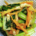 クック5YTKYD☆'s cooksnap of when they made にんじんと小松菜の油揚げ炒め.