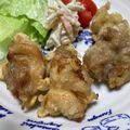北京パンダ's cooksnap of when they made 鶏の唐揚げ 〜しお味★しょうゆ味〜.