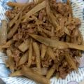 ゃゃッキりん梵's cooksnap of when they made ごはんにぴったり◆牛肉とごぼうのしぐれ煮.