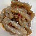 __おもち's cooksnap of when they made 母の味♪こんにゃくの甘辛ごま油炒め.