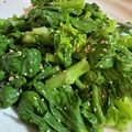 toshio39's cooksnap of when they made 菜の花お浸し.