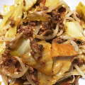 まっちゃみ's cooksnap of when they made 厚揚げと豚ひきとキャベツの味噌炒め.