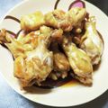 かえるとてんとう虫's cooksnap of when they made 簡単！お酢で柔らか！手羽元煮込み！.