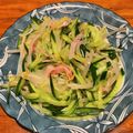 さすらい's cooksnap of when they made もやし・ハム・きゅうり★超簡単激旨ナムル.
