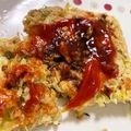 あたむ❤189's cooksnap of when they made 本当に痩せた！オートミールでお好み焼き.