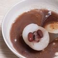 アクセル☆'s cooksnap of when they made 玉こんにゃくの白玉ぜんざい風.