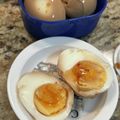 saki1010's cooksnap of when they made ウマい！ピリ辛ニンニクめんつゆ味玉.