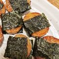 yuntaimama's cooksnap of when they made 直ぐに一品おつまみ☆長芋・山芋の磯辺焼き.