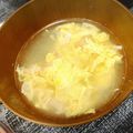 aaikoo's cooksnap of when they made ハムと卵のふわふわ中華スープ♪.
