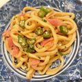 悠LOVE航's cooksnap of when they made 焼きうどん.