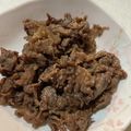ゆみらんたん's cooksnap of when they made 手巻き寿司や丼に♪牛肉のしぐれ煮.