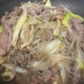 あうーさん's cooksnap of when they made 白滝でもう1品！白滝と牛肉のサッパリ炒め.