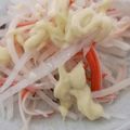 くむちん's cooksnap of when they made 大根とカニカマの♡わさびマヨサラダ♡.
