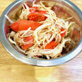 OTO☆HANA's cooksnap of when they made 和風が新しい!?トマト新玉ねぎ和え.