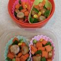 クックZTZ10H☆'s cooksnap of when they made お弁当★ミックスベジタブル&ソーセージ.