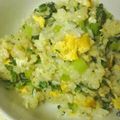 ちか♬'s cooksnap of when they made 大きくなぁれ♪小松菜のCa炒飯☆.