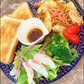 Ricena's cooksnap of when they made 日曜日のお昼に❤焼きそばセット.
