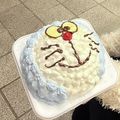 クック3NM9US☆'s cooksnap of when they made ドラえもん 立体ケーキ☆.