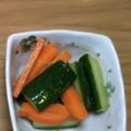 みぃくんのママ's cooksnap of when they made 袋でもみもみ♪胡瓜と人参のサラダ漬物★.
