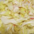 ヨシヨッシー's cooksnap of when they made キャベツとカニカマのサラダ.