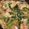ピーナッツ子♪'s cooksnap of when they made ほうれん草と玉ねぎの厚揚げ卵とじ.