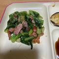 ♥みぃさん♥'s cooksnap of when they made 簡単♬ロメインレタスのチーズベーコン炒め.