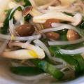 ぶす丸's cooksnap of when they made ニラともやしの中華スープ.