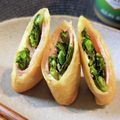 パピパピくん's cooksnap of when they made 菜の花とクリームチーズの春巻き.