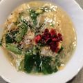 プルンバゴ's cooksnap of when they made ニラたまスープ.