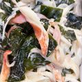 miwachin75's cooksnap of when they made 三陸産塩蔵わかめと新玉ねぎのサラダ.