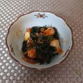 スタイリッシュママ's cooksnap of when they made わかめとキムチの海苔ナムル.