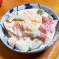 Queｰsera's cooksnap of when they made *懐かしい*フルーツヨーグルトサラダ.