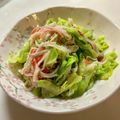scanty's cooksnap of when they made 5分！春キャベツとカニカマの塩ごま油和え.