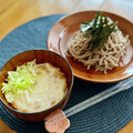 マルんちの丸顔's cooksnap of when they made 簡単ヘルシー♡納豆とろろのつけ蕎麦.