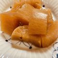 ニコーッ's cooksnap of when they made シンプル煮物★鶏大根(QC無水鍋使用).