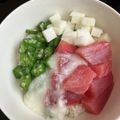 ぐりtoぐら's cooksnap of when they made まぐろの山かけ丼.
